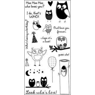 Art Warehouse Clear Stamps 4x9 Sheet who Loves You