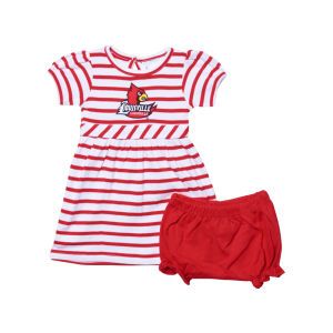 Louisville Cardinals NCAA Infant Stripe Dress