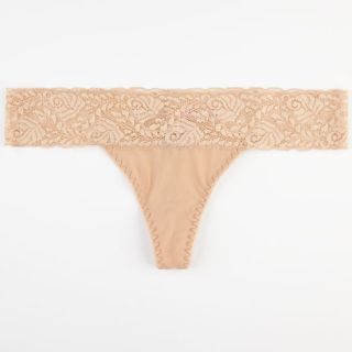 Diamond Lace Thong Natural In Sizes Medium, Small, Large For Women 235071423