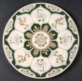Franciscan Ondine Salad Plate, Fine China Dinnerware   Oriental Floral/Petal Dec