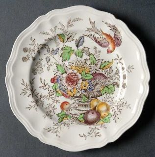 Royal Doulton Hampshire Bread & Butter Plate, Fine China Dinnerware   Flowers/Fr