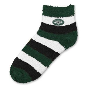 New York Jets For Bare Feet 109 Sleep Soft Socks