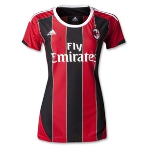 adidas AC Milan 12/13 Womens Home Soccer Jersey
