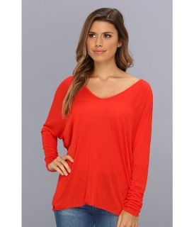 Velvet by Graham and Spencer Kenya02 Top Womens T Shirt (Red)