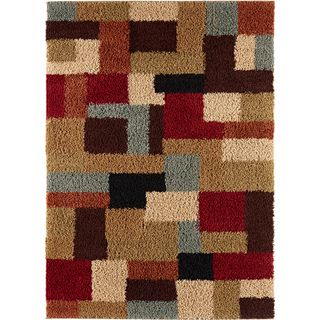 Classy Traditional Shag Multi Area Rug (53 X 73) (PolypropyleneConstruction Method Machine madePile Height 1.28 inchesStyle TransitionalPrimary color MultiSecondary colors MultiPattern ShagTip We recommend the use of a non skid pad to keep the rug 