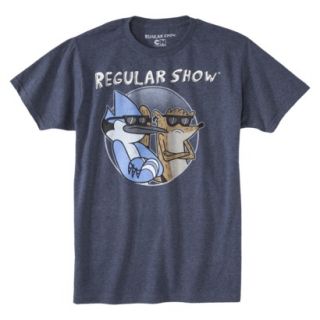 The Regular Show Mens Graphic Tee   Blue XXL