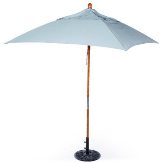 California Umbrella 6 ft. Wood and Fiberglass Sunbrella Patio Umbrella