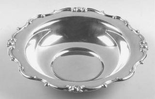Gorham Rondo (Silverplate, Hollowware) Large Round Vegetable Bowl   Silverplate,