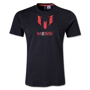 adidas F50 Messi Graphic T Shirt (Black)