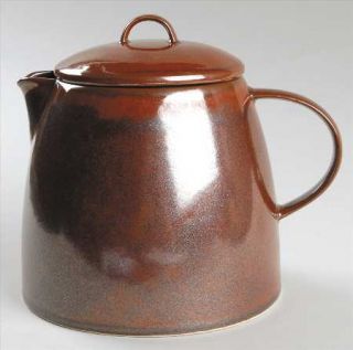 Sasaki China Simplicity Copper Teapot & Lid, Fine China Dinnerware   All Copper,