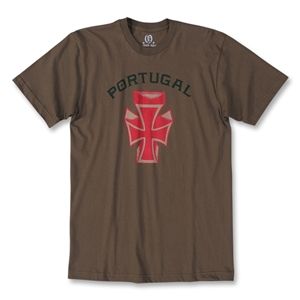 Objectivo Portugal Cross Soccer T Shirt (Brown)