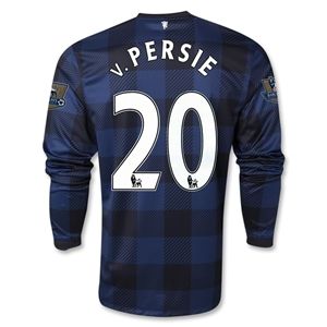 Nike Manchester United 13/14 v. PERSIE LS Away Soccer Jersey