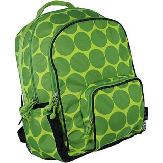 Big Dots   Green Macropak Backpack   Big Dots