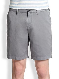 Burberry Brit Tailored Cotton & Linen Shorts