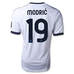 adidas Real Madrid 12/13 MODRIC UCL Home Soccer Jersey