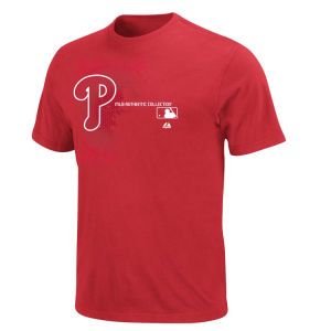 Philadelphia Phillies Majestic MLB Youth AC Change Up T Shirt