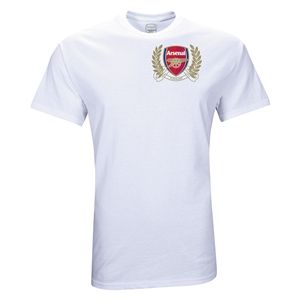 Euro 2012   Arsenal Crest T Shirt (White)