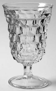 Fostoria American Clear (Stem #2056) Low Water Goblet   Stem #2056,Clear,Also E