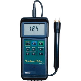 Extech Instruments Heavy Duty Moisture Meter, Model 407777