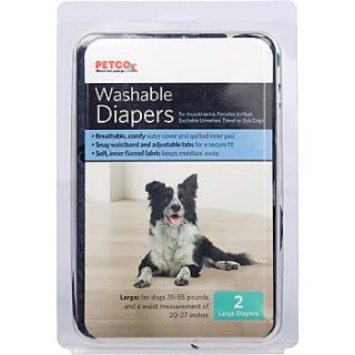 Washable Dog Diapers, Large