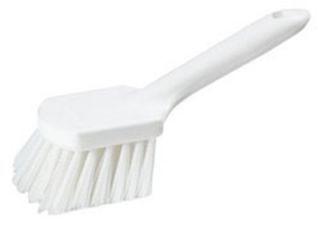 Carlisle 9 1/4 Utility Scrub Brush   Poly, White