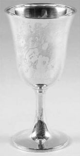 Wallace 3322 (Sterling, Hollowware) Water Goblet   Sterling, Hollowware Only