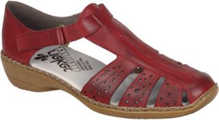 Womens Rieker Antistress Doris 82   Red Casual Shoes