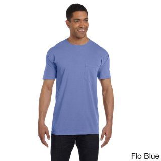 6.1 ounce Garment dyed Pocket T shirt