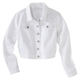 Mossimo Supply Co. Juniors Denim Jacket   White XS