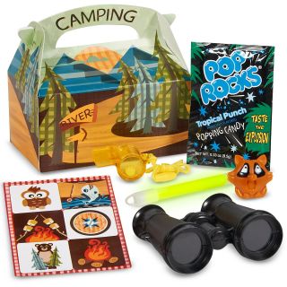 Lets Go Camping Party Favor Box