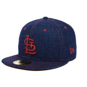 St. Louis Cardinals New Era MLB Classic Denim 59FIFTY Cap