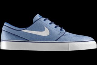Nike SB Zoom Stefan Janoski iD Custom Kids Skateboarding Shoes (4y 5.5y)   Blue