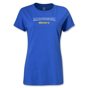 hidden CONCACAF Gold Cup 2013 Womens Martinique T Shirt (Royal)