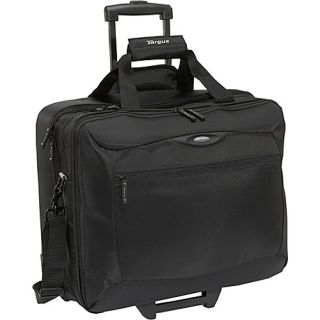 17 Rolling Travel Laptop Case   Black