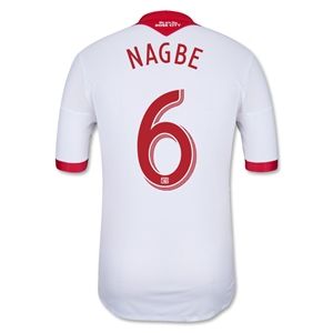 adidas Portland Timbers 2013 NAGBE Authentic Secondary Soccer Jersey