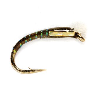 3D Glass Chironomid, Olive, 10