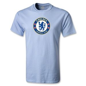 Euro 2012   Chelsea Crest T Shirt (Sky Blue)