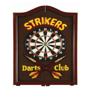 Strikers Dartboard Cabinet Multicolor   R734
