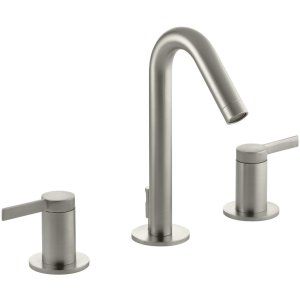 Kohler K 942 4 BN Stillness Two Handle Widespread Lavatory Faucet