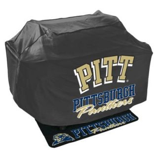 Mr. Bar B Q   NCAA   Grill Cover and Grill Mat Set, University of Pittsburgh