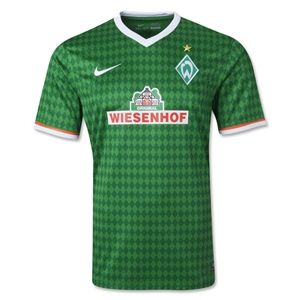 Nike Werder Bremen 13/14 Home Soccer Jersey