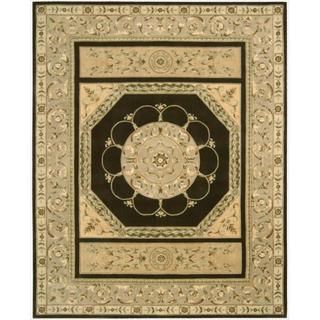 Nourison Hand tufted Versailles Palace Brown Rug (8 X 11)