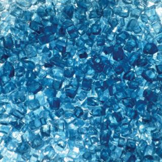 California Outdoor Concepts 1/4 in. Blue Fire Glass   864 10