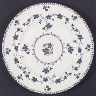Royal Doulton Yorktown Dinner Plate, Fine China Dinnerware   Stirling Shape, Smo