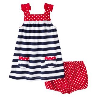 Just One YouMade by Carters Newborn Girls 2 Piece Dress Set   Anthem Red 6 M