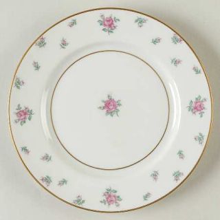 Royal Jackson Rambler Rose Bread & Butter Plate, Fine China Dinnerware   Roses O