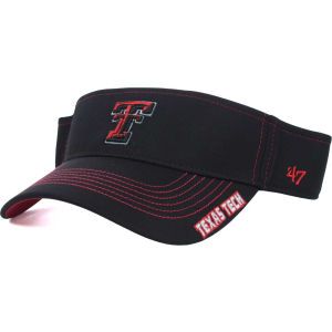 Texas Tech Red Raiders 47 Brand NCAA Dark Twig Visor
