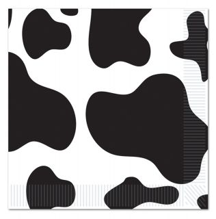 Cow Print Lunch Napkins (16)