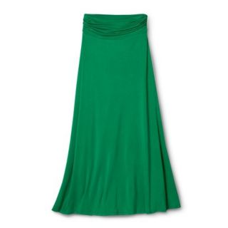 Merona Womens Knit Maxi Skirt   Acacia Leaf   L