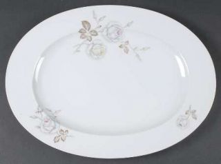 Johann Haviland Sweetheart Rose 15 Oval Serving Platter, Fine China Dinnerware
